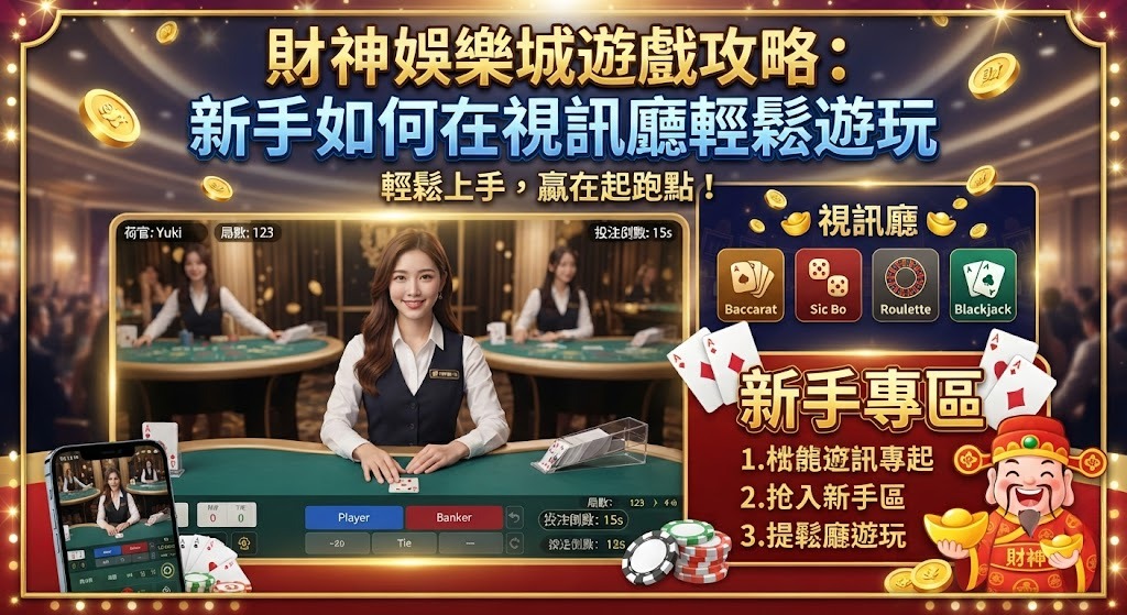 新手如何在視訊廳輕鬆遊玩