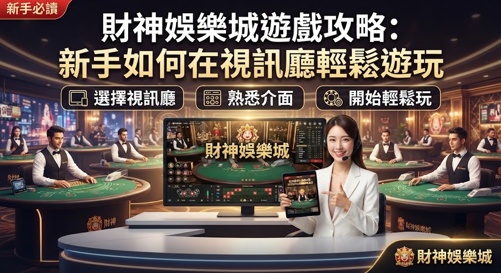 新手如何在視訊廳輕鬆遊玩